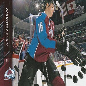 Nikita Zadorov - 2015/2016 Upper Deck Series 2 Hockey Card